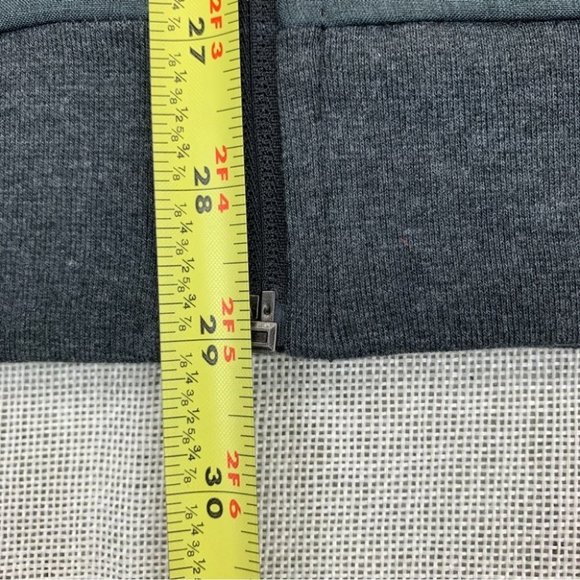 Alfani Reyes Mixed-Media Shirt Jacket Charcoal Hthr M - Picture 7 of 11